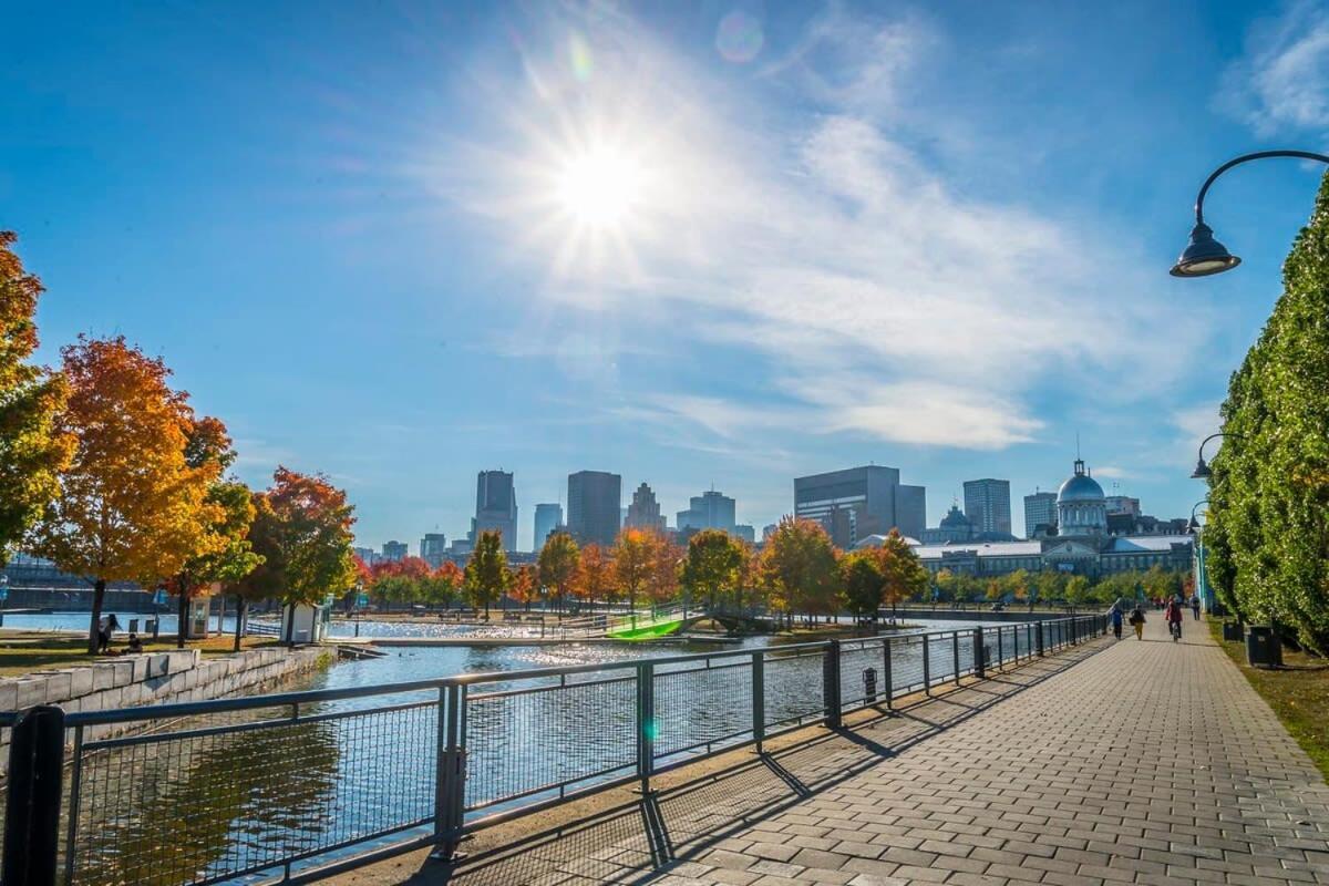 M11 Stylish & Modern 3Br Downtown Mtl Daire Montréal Dış mekan fotoğraf